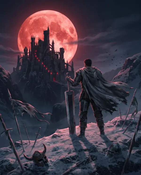 Three Red Moons